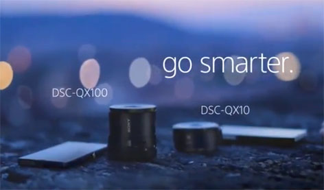Sony QX100 e QX10, smartphone e ottica
